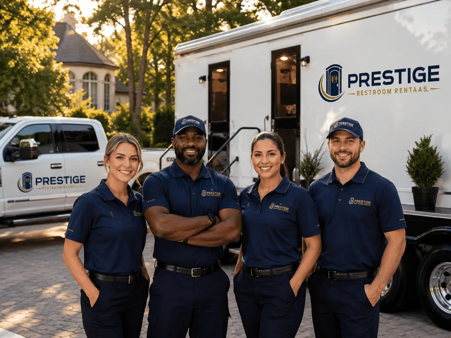 Trusted Luxury Portable Restrooms company in Beale Afb, CA